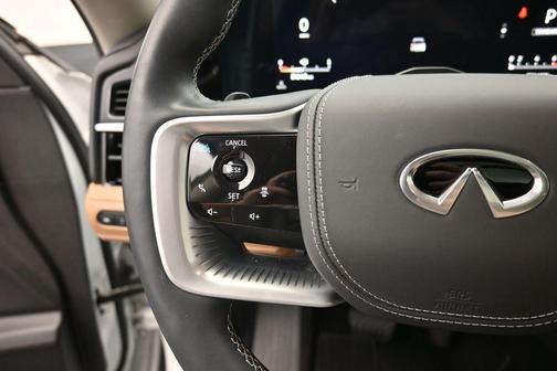 Radiant White 2025 INFINITI QX80 SENSORY AWD