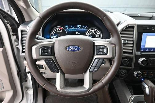 White Platinum Metallic Tri-Coat 2019 Ford F-150 Limited