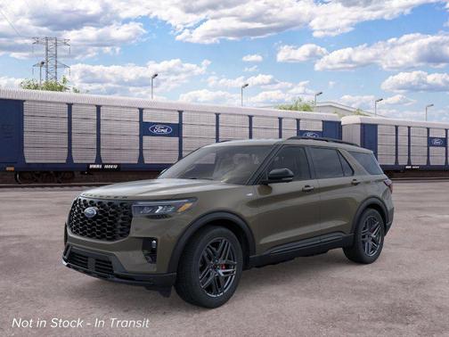 Marsh Gray 2026 Ford Explorer ST-Line