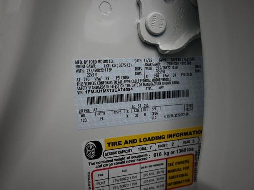 2025 Ford Expedition Platinum