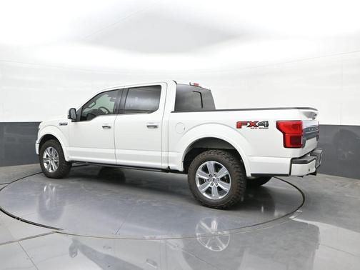 Star White Metallic Tri-Coat 2020 Ford F-150 Platinum