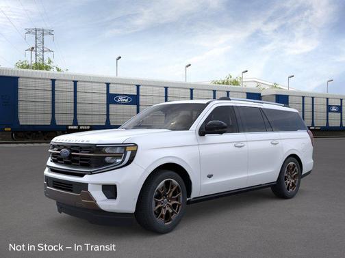 Star White Metallic Tri-Coat 2026 Ford Expedition Max King Ranch