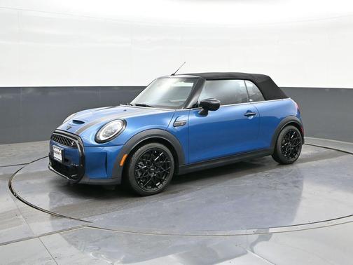 Island Blue Metallic 2023 MINI Convertible Cooper S