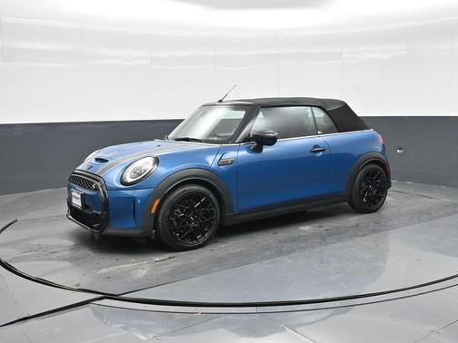 Island Blue Metallic 2023 MINI Convertible Cooper S