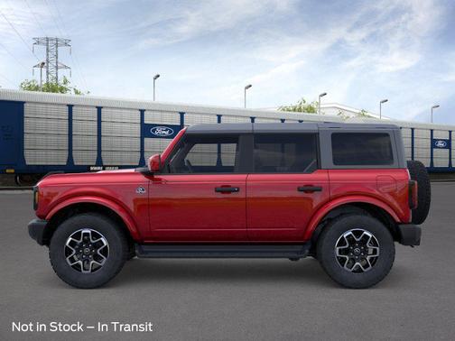Ruby Red Metallic Tinted Clearcoat 2026 Ford Bronco Outer Banks
