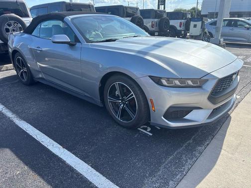 Silver Metallic 2024 Ford Mustang EcoBoost Premium
