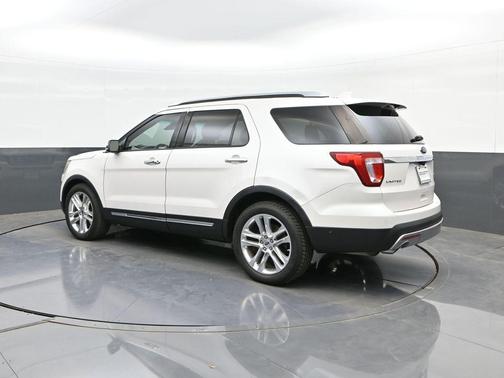 WHITE PLATINUM MET TRI-COAT 2016 Ford Explorer Limited