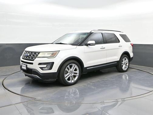 WHITE PLATINUM MET TRI-COAT 2016 Ford Explorer Limited