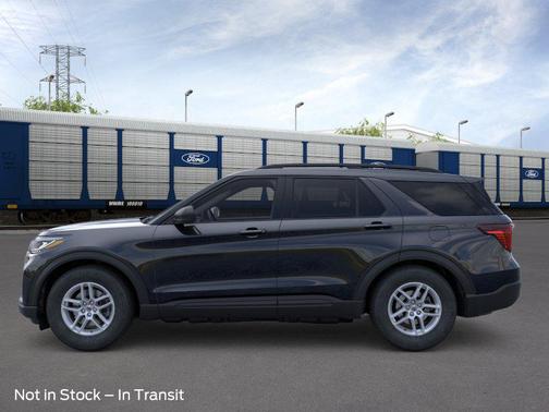 AGATE BLACK METALLIC 2026 Ford Explorer Active