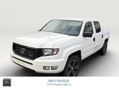 White 2014 Honda Ridgeline Sport