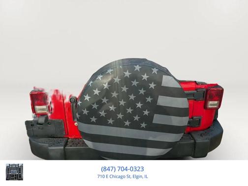 Red 2011 Jeep Wrangler Sport