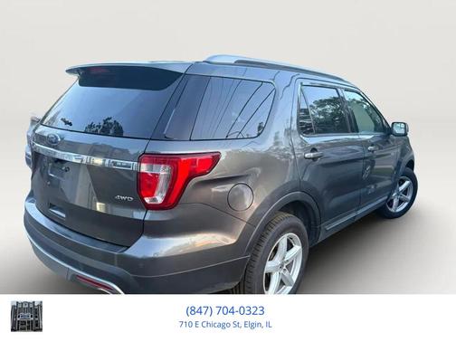 Gray 2017 Ford Explorer sport