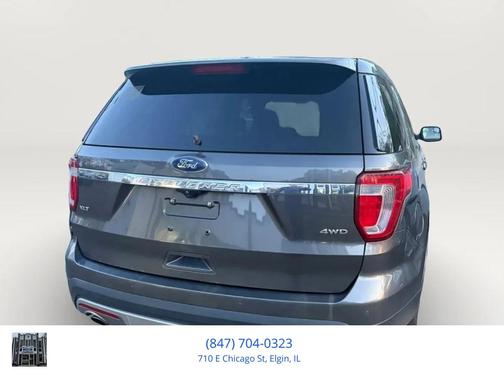 Gray 2017 Ford Explorer sport