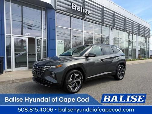 Gray 2024 Hyundai TUCSON Hybrid Limited