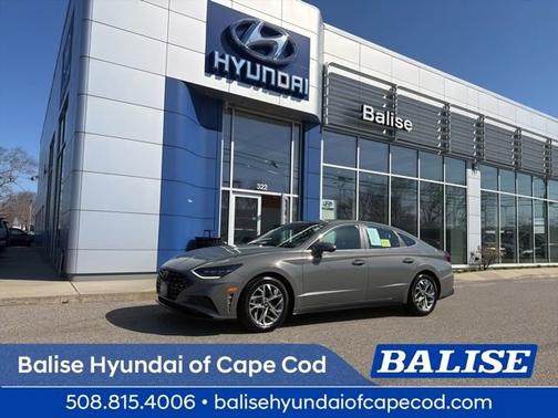 Gray 2023 Hyundai SONATA SEL