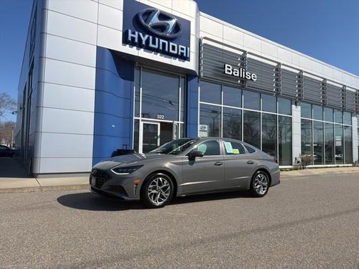 Gray 2023 Hyundai SONATA SEL