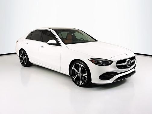 Polar White 2025 Mercedes-Benz C-Class