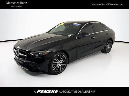 Black 2024 Mercedes-Benz C-Class C 300