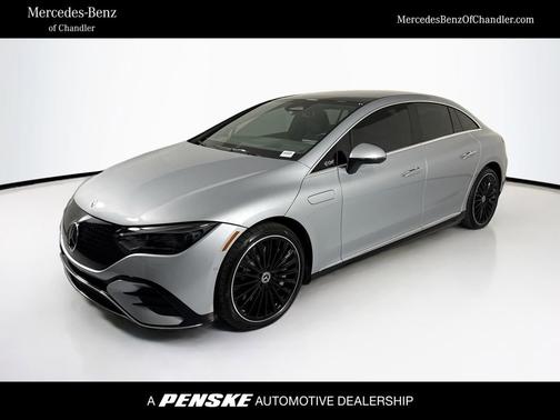 Cirrus Silver Metallic 2023 Mercedes-Benz EQE 500 4MATIC+