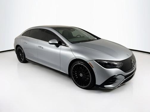 Cirrus Silver Metallic 2023 Mercedes-Benz EQE 500 4MATIC+