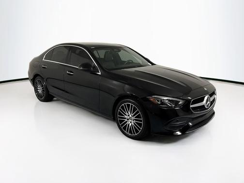 Black 2025 Mercedes-Benz C-Class C 300