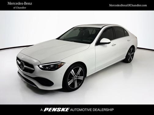 Polar White 2025 Mercedes-Benz C-Class