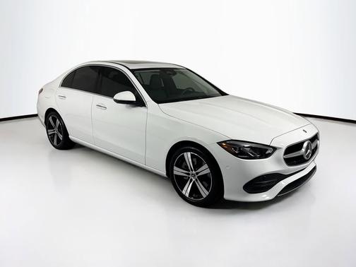 Polar White 2025 Mercedes-Benz C-Class