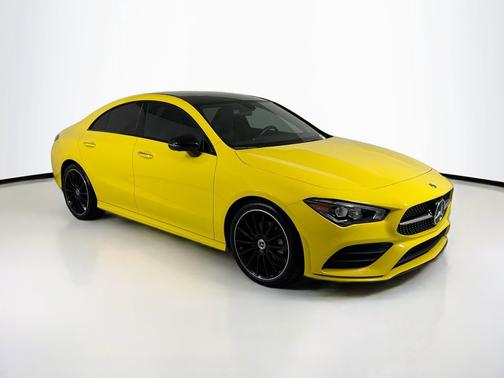 Sun Yellow 2023 Mercedes-Benz CLA 250 Base