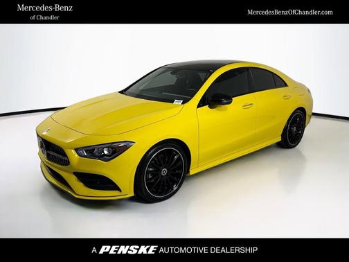 Sun Yellow 2023 Mercedes-Benz CLA 250 Base