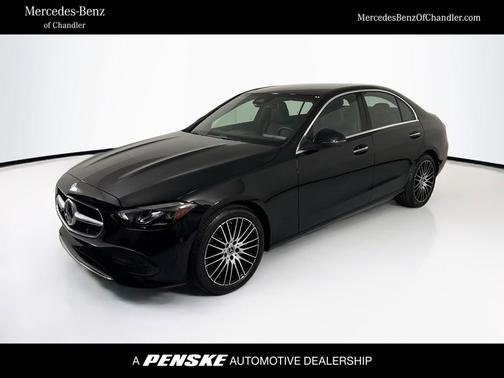 Black 2025 Mercedes-Benz C-Class C 300