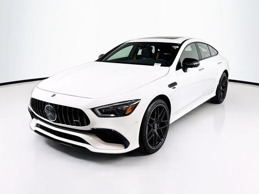 Polar White 2023 Mercedes-Benz AMG GT 53