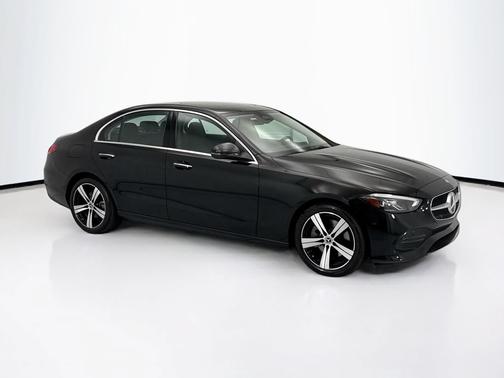 Black 2025 Mercedes-Benz C-Class C 300