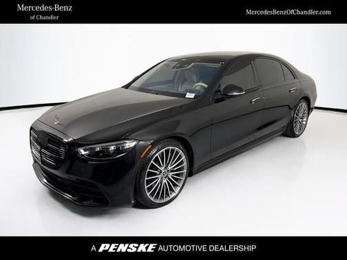Obsidian Black Metallic 2023 Mercedes-Benz S-Class S 500 4MATIC