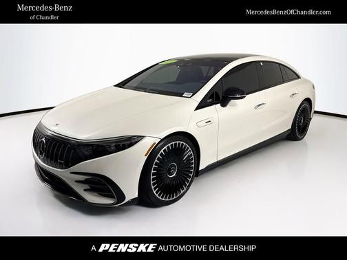 Diamond White 2022 Mercedes-Benz EQS 450+ 4MATIC