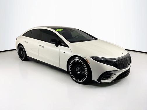 Diamond White 2022 Mercedes-Benz EQS 450+ 4MATIC