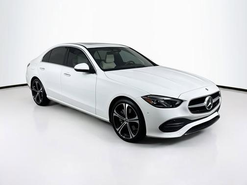 Polar White 2025 Mercedes-Benz C-Class C 300