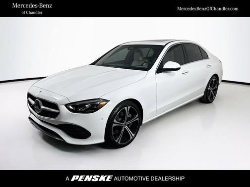 Polar White 2025 Mercedes-Benz C-Class C 300