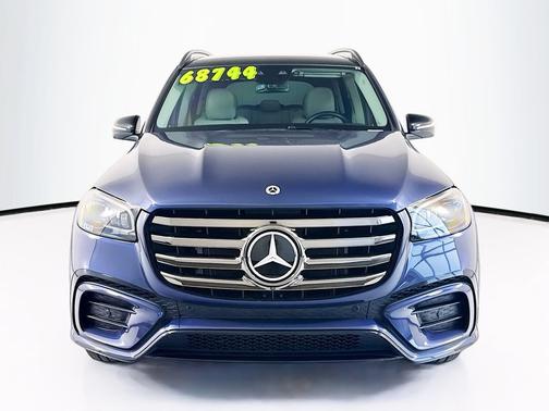 Twilight Blue Metallic 2024 Mercedes-Benz GLS 450 4MATIC