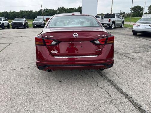 Scarlet Ember Tintcoat 2021 Nissan Altima Platinum Intelligent AWD