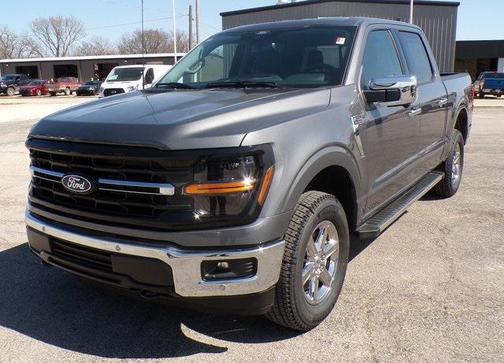Antimatter Blue Metallic 2025 Ford F-150 Lariat