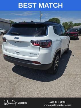 Bright White Clearcoat 2026 Jeep Compass Limited