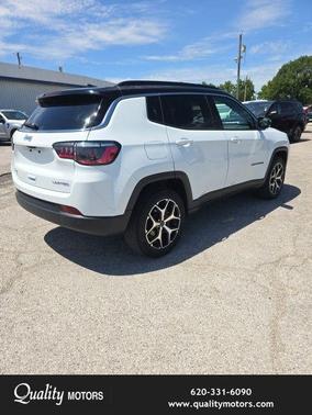 Bright White Clearcoat 2026 Jeep Compass Limited