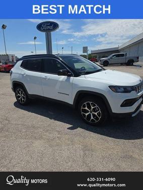 Bright White Clearcoat 2026 Jeep Compass Limited