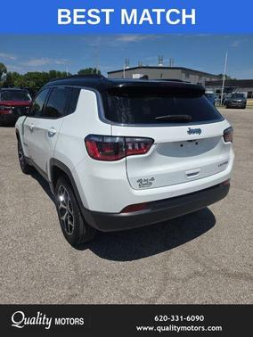 Bright White Clearcoat 2026 Jeep Compass Limited