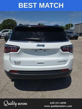 Bright White Clearcoat 2026 Jeep Compass Limited