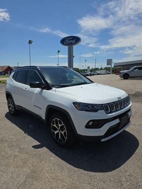 Bright White Clearcoat 2026 Jeep Compass Limited