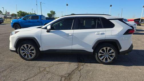 Super White 2020 Toyota RAV4 XLE Premium