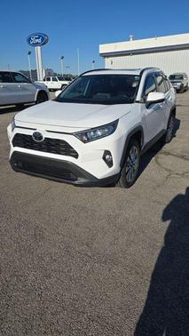 Super White 2020 Toyota RAV4 XLE Premium