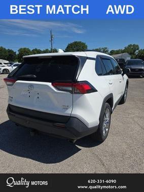 Super White 2020 Toyota RAV4 XLE Premium