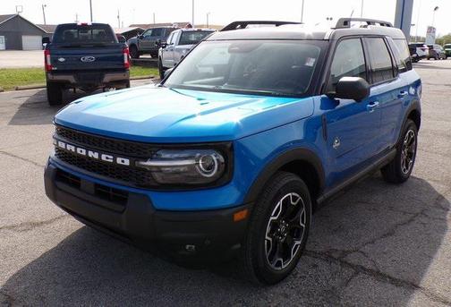 Velocity Blue Metallic 2025 Ford Bronco Sport Outer Banks
